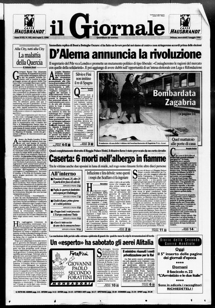 Il giornale : quotidiano del mattino